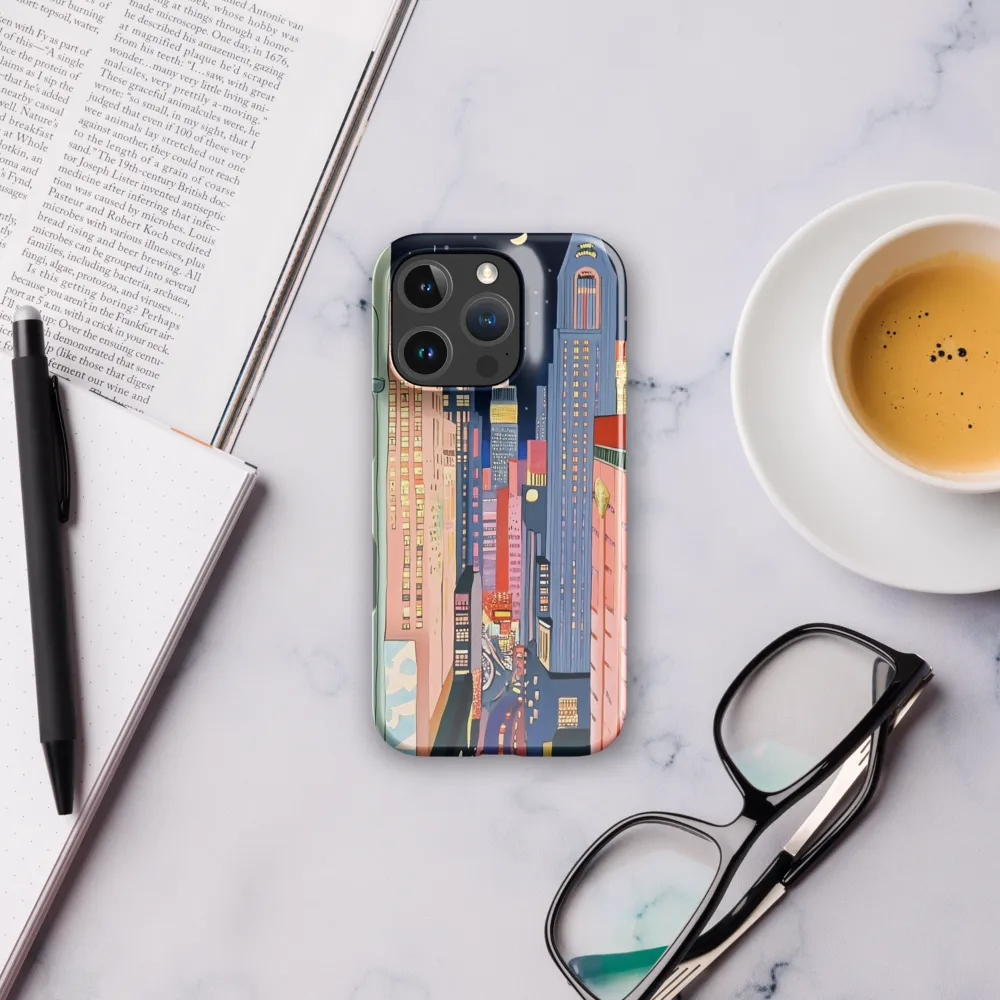 Urban Dreamscape: A Pop Art Night | Phone Case |  16 Pro | Snap Case | Glossy