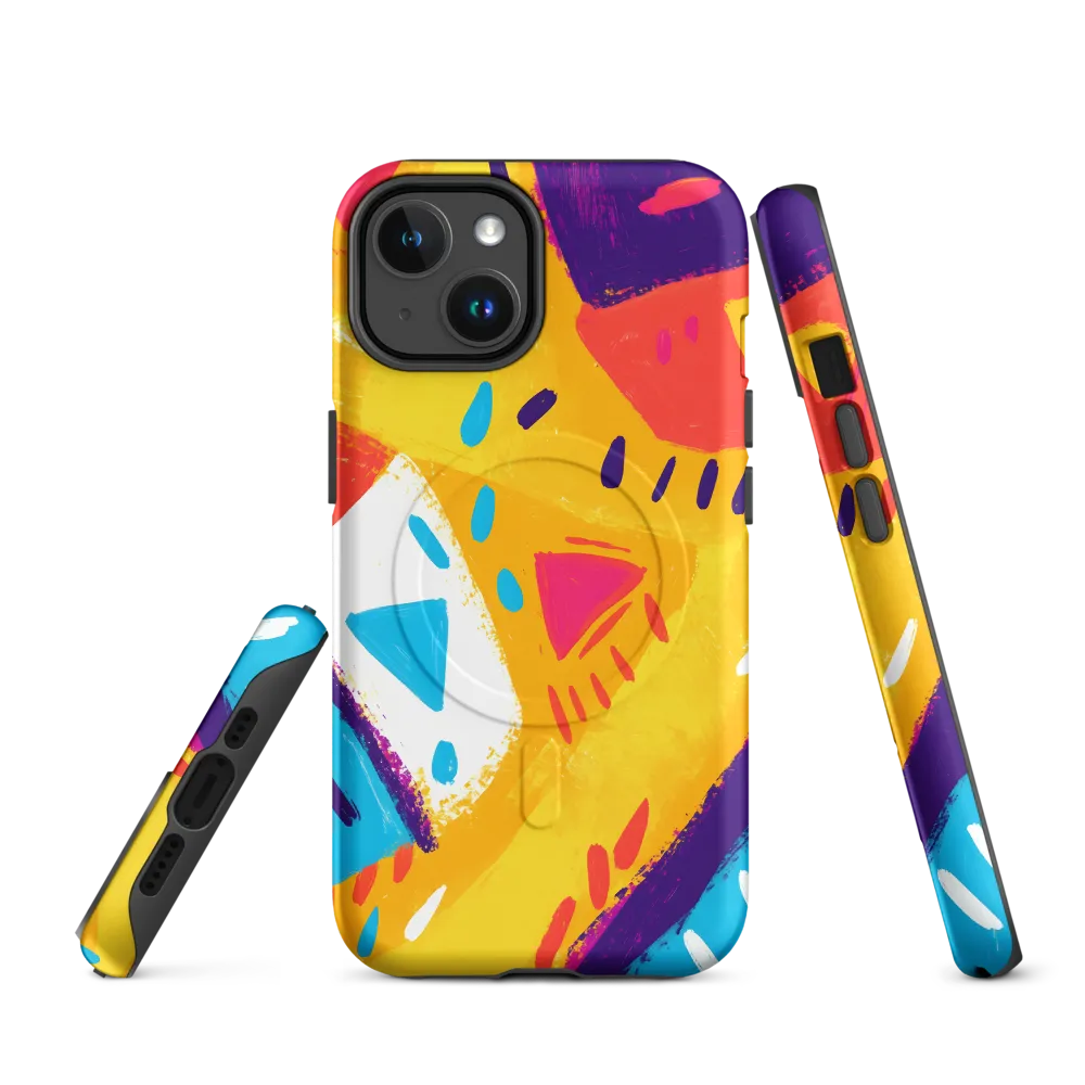 Playful Geometries | Phone Case |  14 | MagSafe® Tough Case | Matte