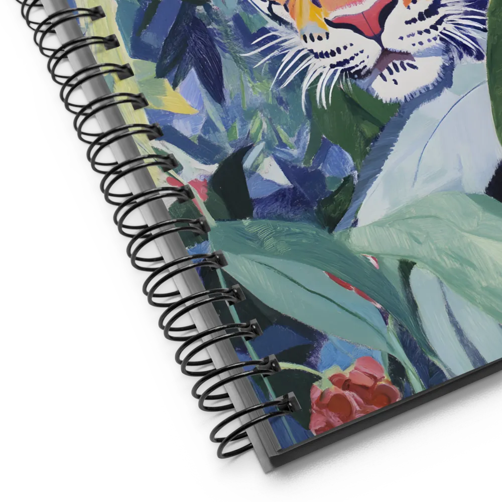 Gaze of the Tiger | Spiral Notebook