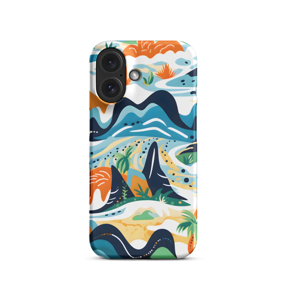 Abstract Tropical Landscape