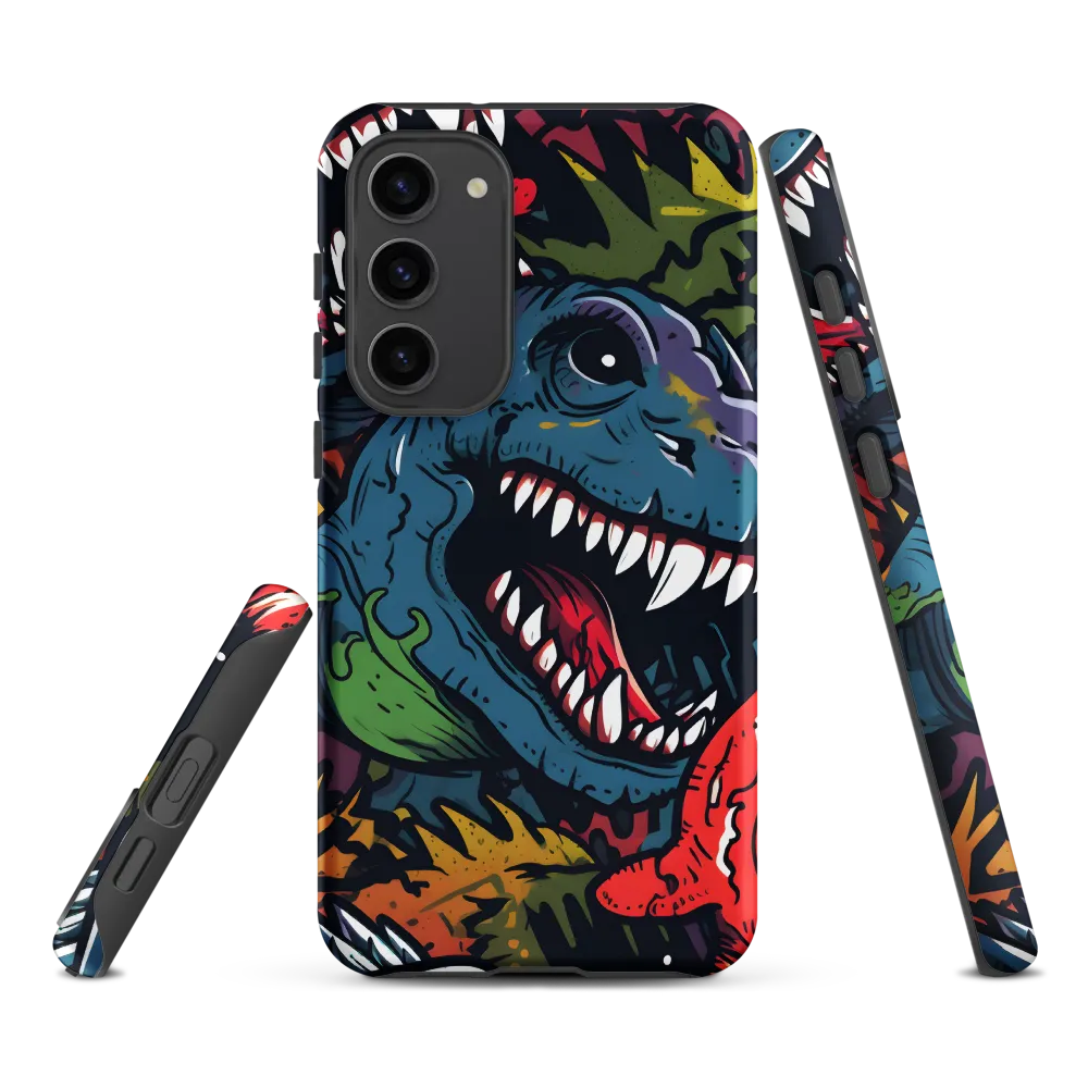 Dino Mania: A Colorful Frenzy