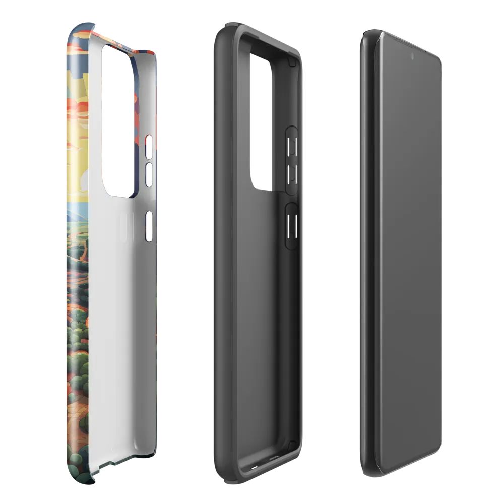 Desert Serenity at Dusk | Phone Case |  S21 Ultra | Tough Case | Glossy