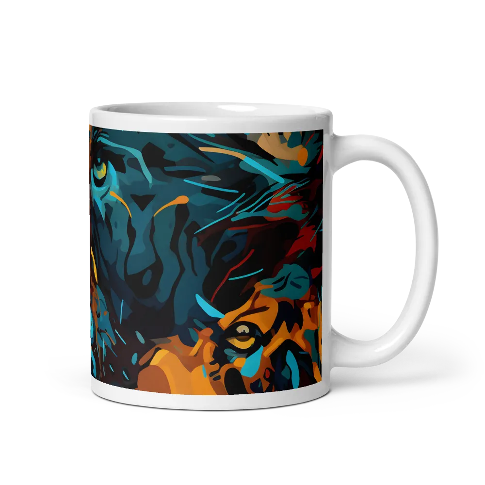 Tropical Enigma: A Wildlife Quartet | Mug with White inside | 11 oz