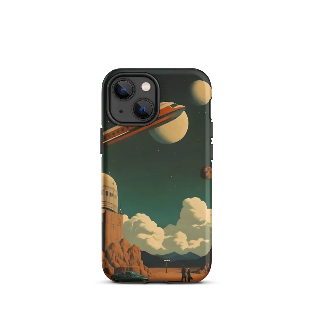 Celestial Shuttle Over the Observatory