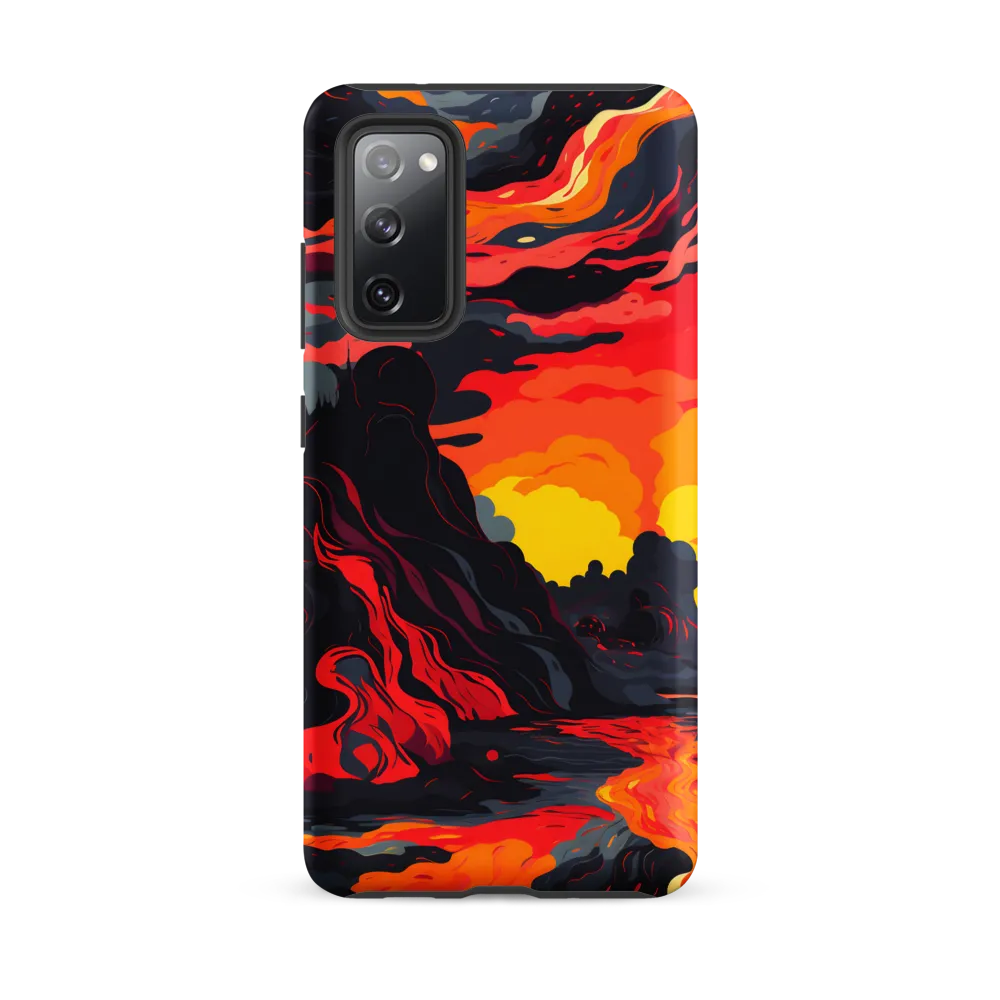 Eruption of Colors | Phone Case |  S20 FE | Tough Case | Matte