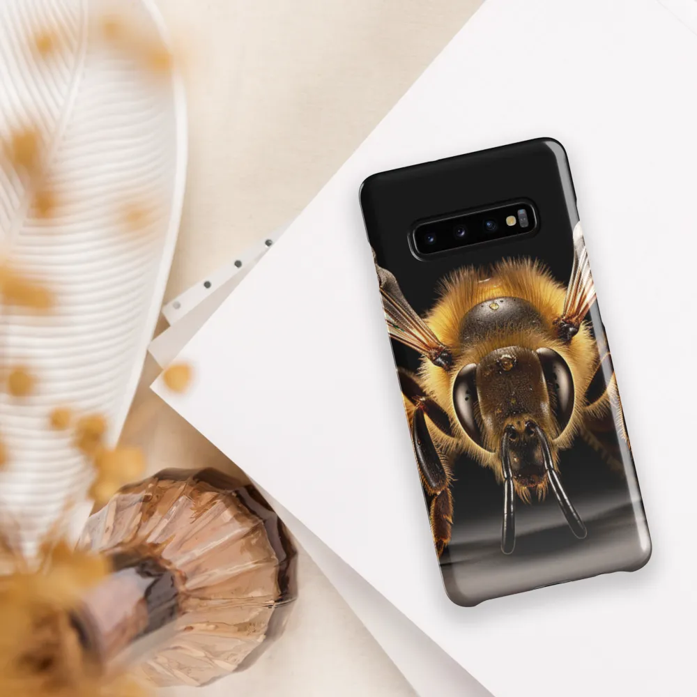 The Majesty of the Honeybee | Phone Case |  S10 Plus | Snap Case | Glossy