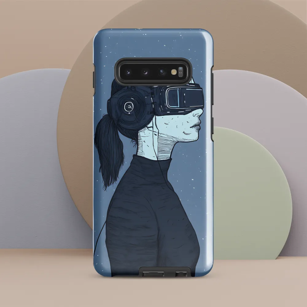 Immersed in the Unknown | Phone Case |  S10 Plus | Tough Case | Glossy