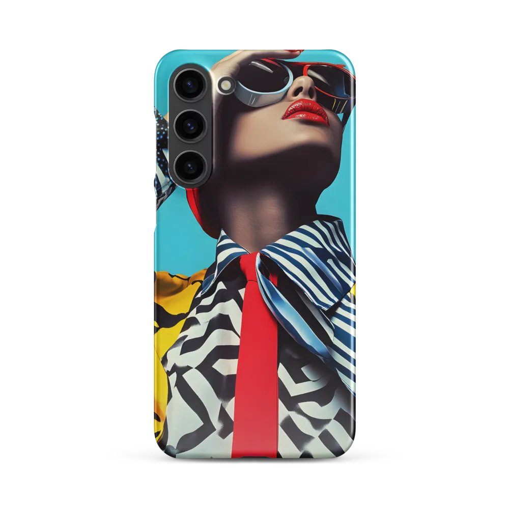 Chic Confidence in Bold Patterns