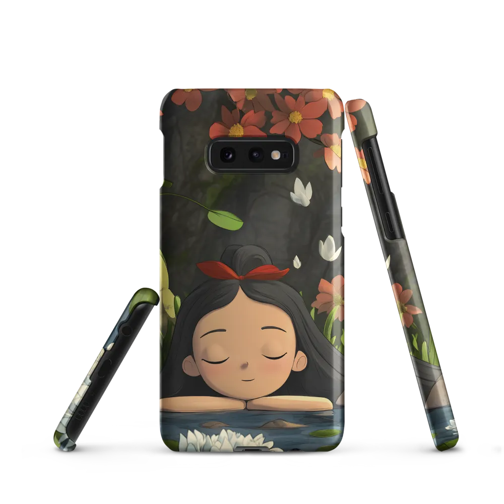 Tranquility by the Waterside | Phone Case |  S10e | Snap Case | Matte