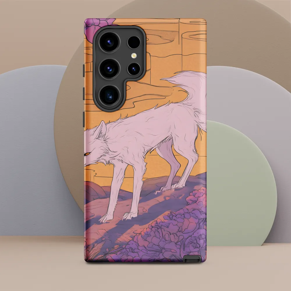 Whispers of the Violet Dawn | Phone Case |  S24 Ultra | Tough Case | Matte