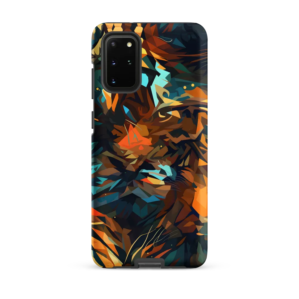 Wild Symphony: Abstract Tigers | Phone Case |  S20 Plus | Tough Case | Matte