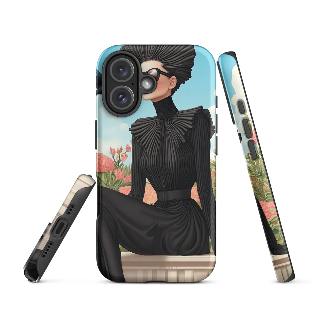 Chic Elegance in Bloom | Phone Case