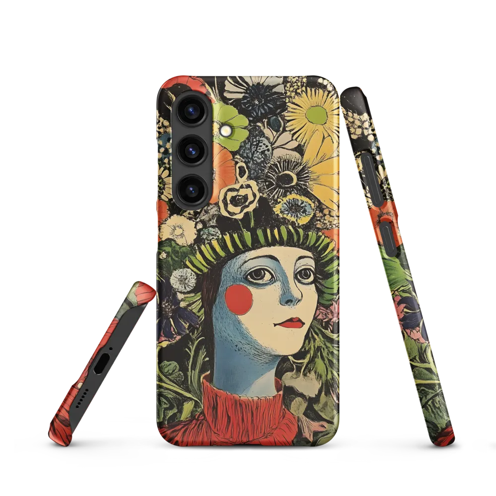Floral Whimsy: A Portrait of Nature's Embrace
