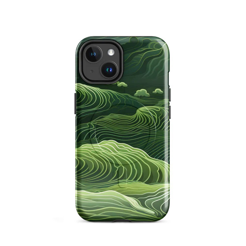 Whispers of Green Hills | Phone Case |  14 | MagSafe® Tough Case | Glossy