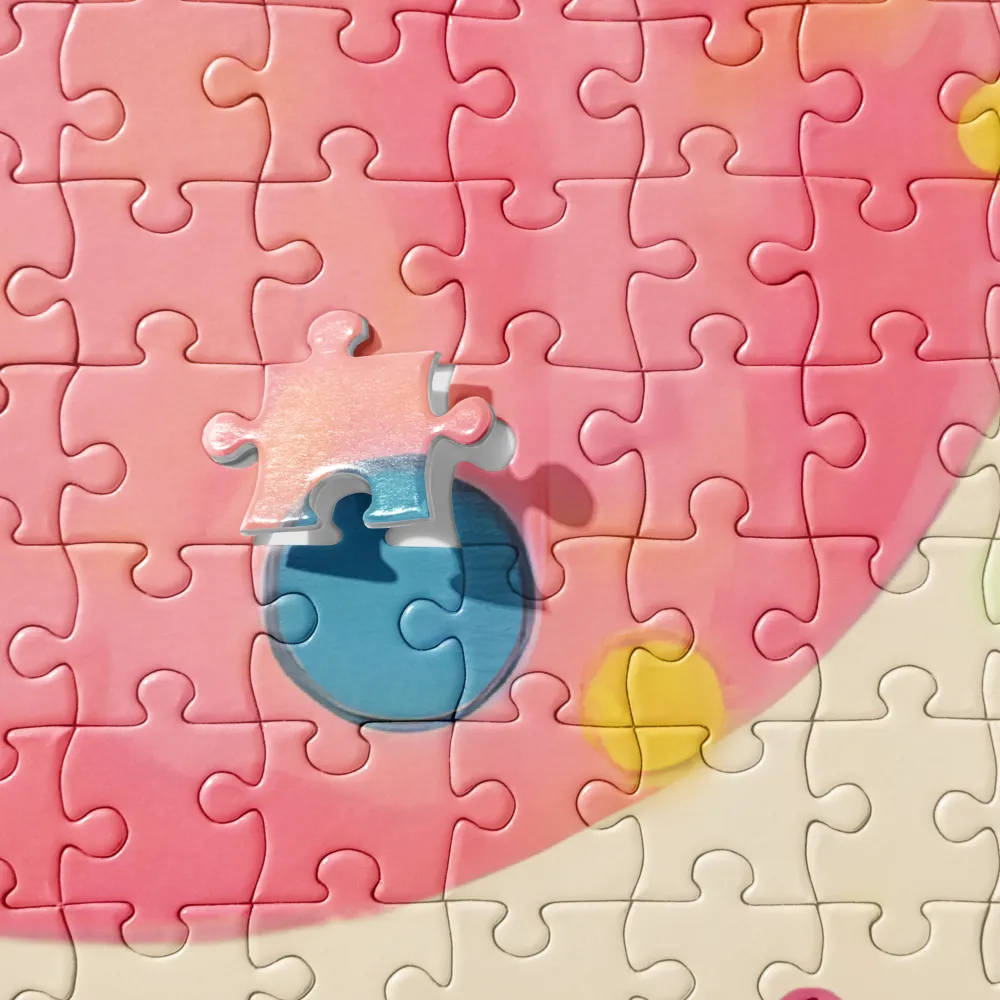 Gazing at the Pink Moon | Jigsaw Puzzle | 252 pieces