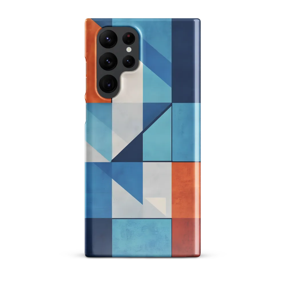 Geometric Harmony in Color | Phone Case |  S22 Ultra | Snap Case | Glossy