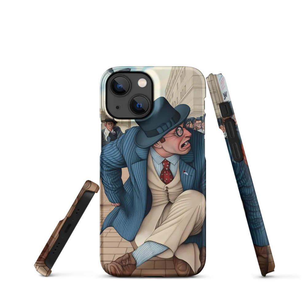 Caught in Tension | Phone Case |  13 Mini | Snap Case | Matte
