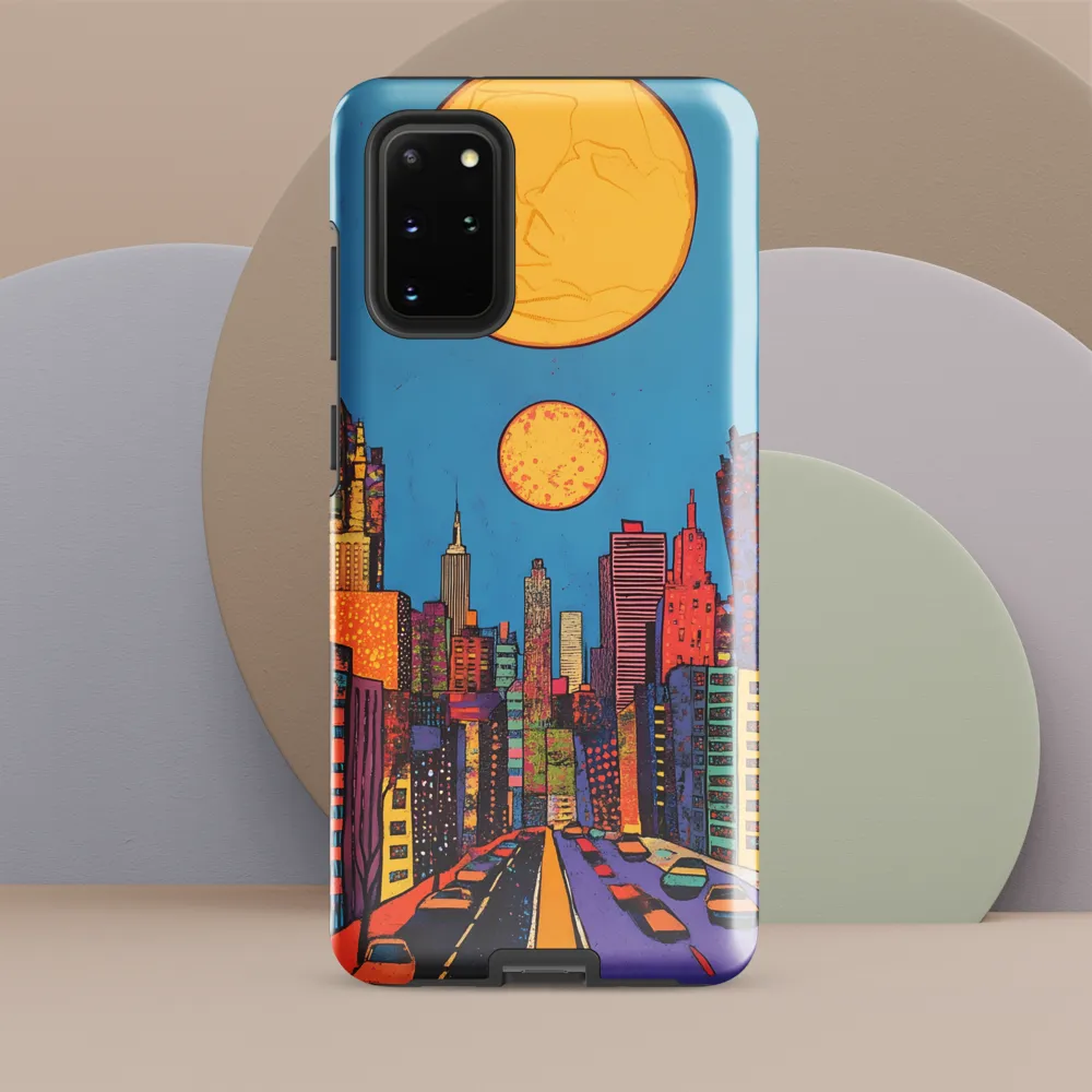 Urban Vibrance: A Pop Art Cityscape