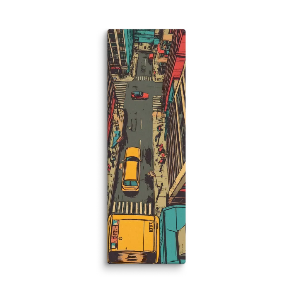 Urban Symphony | Canvas | 12″×36″