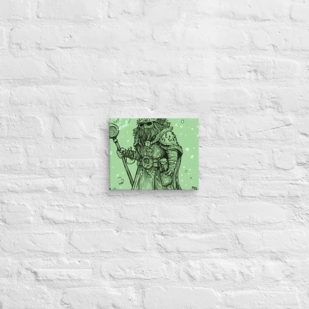 The Enigmatic Wizard | Canvas | 8″×10″