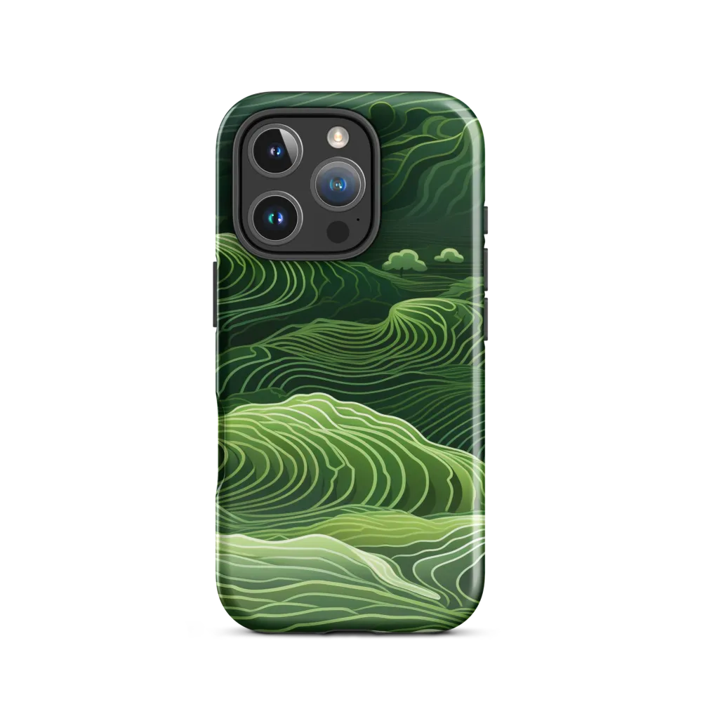 Whispers of Green Hills | Phone Case |  16 Pro | Tough Case | Glossy