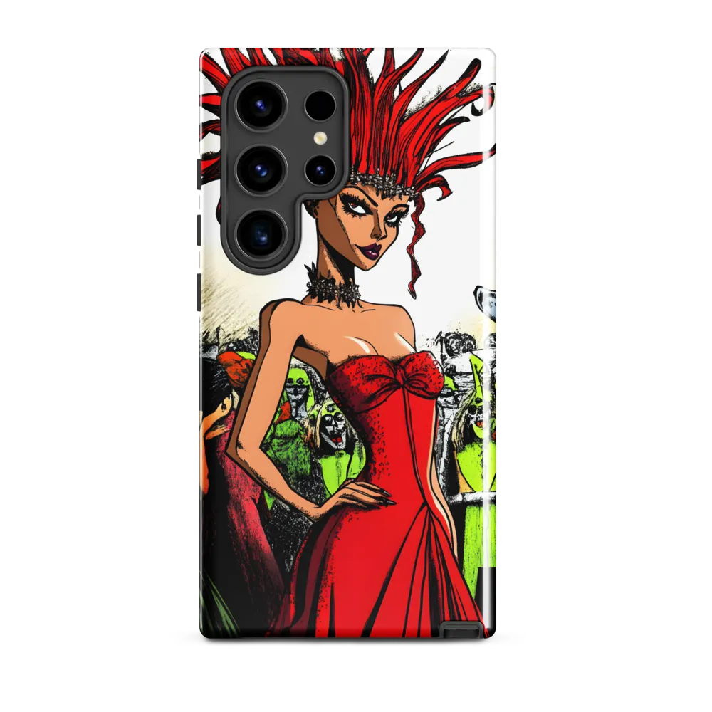 Fiery Elegance: A Fashion Statement