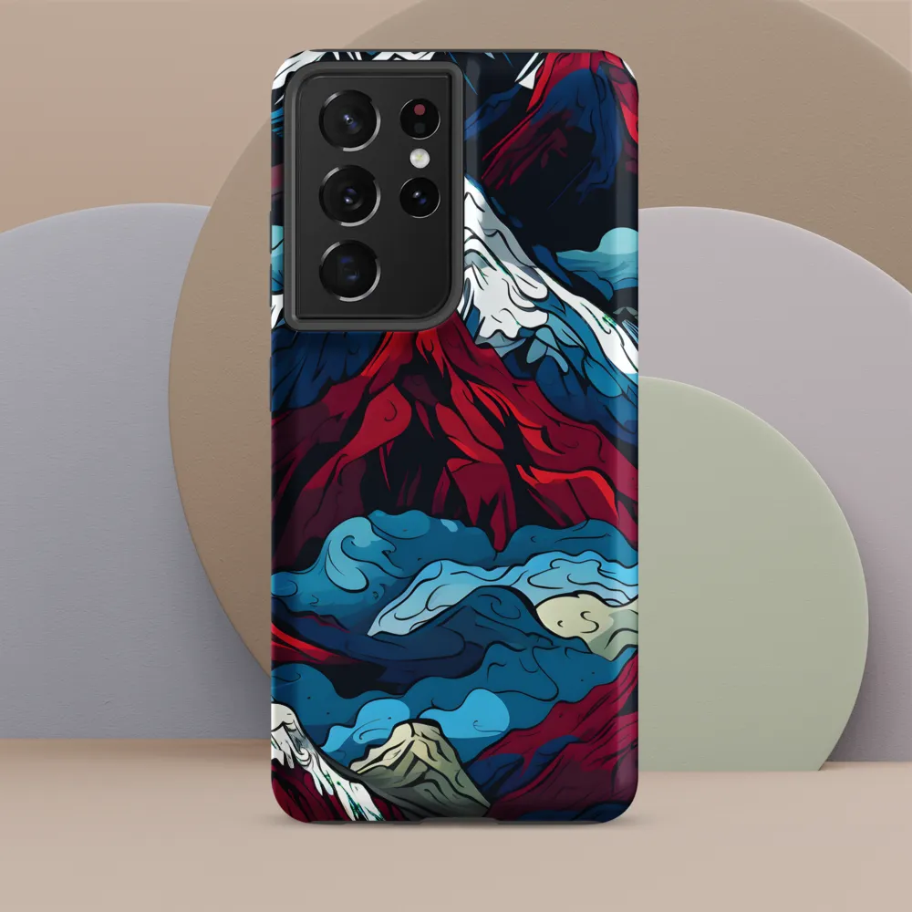 Mountain Majesty: An Abstract Voyage