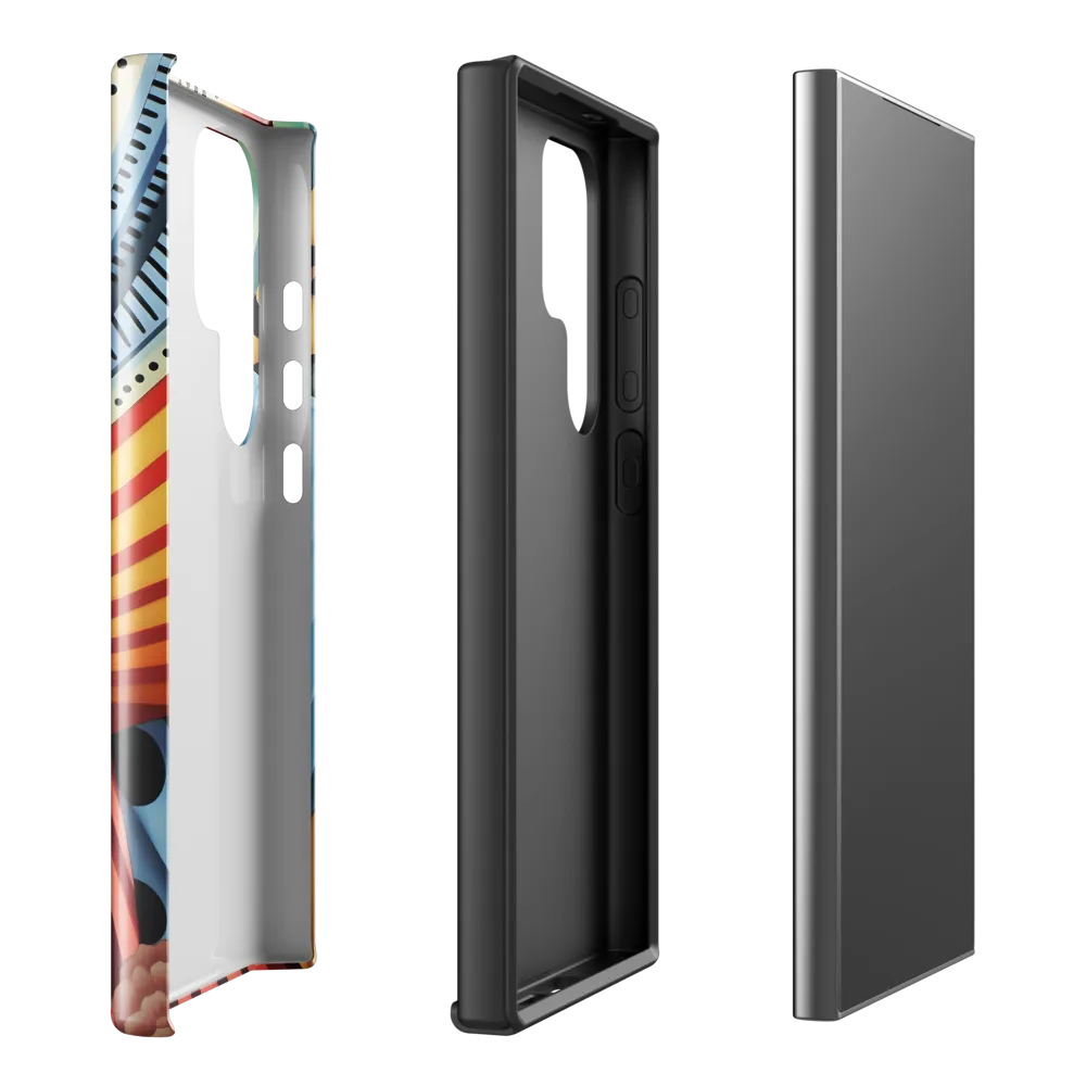 Symphony of Shapes | Phone Case |  S24 Ultra | Tough Case | Glossy