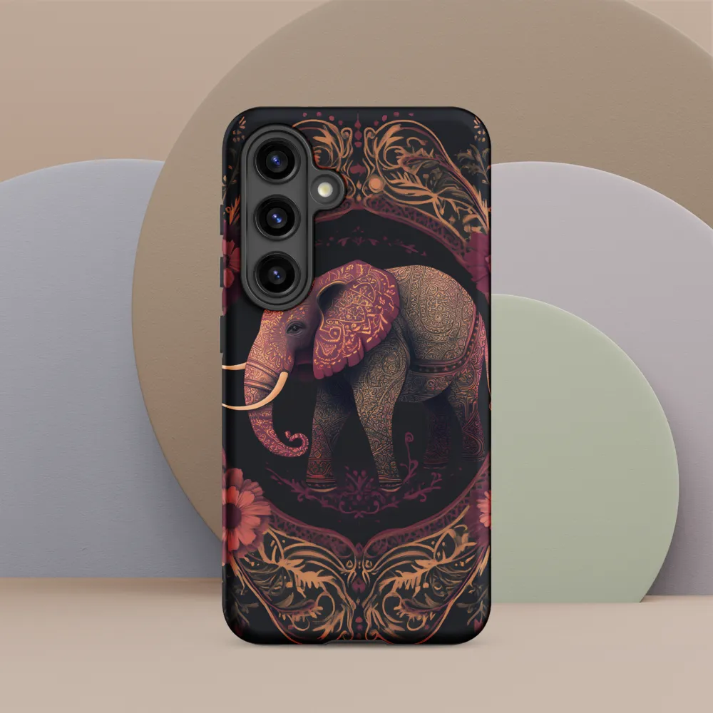 Regal Reverie: The Ornate Elephant