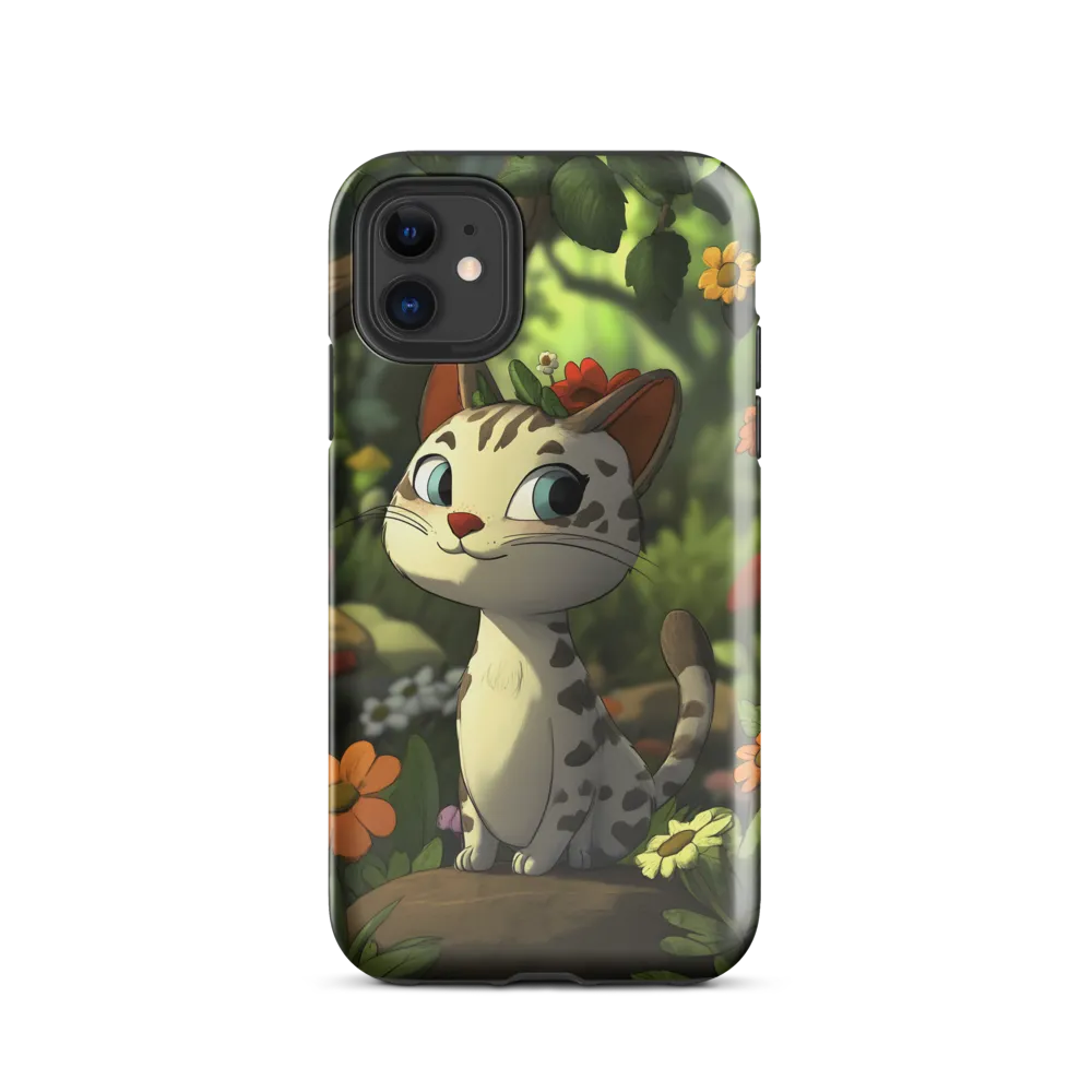 Whimsical Forest Cat