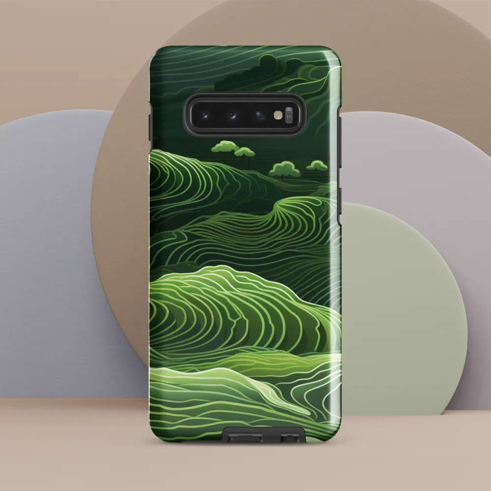 Whispers of Green Hills | Phone Case |  S10 Plus | Tough Case | Glossy