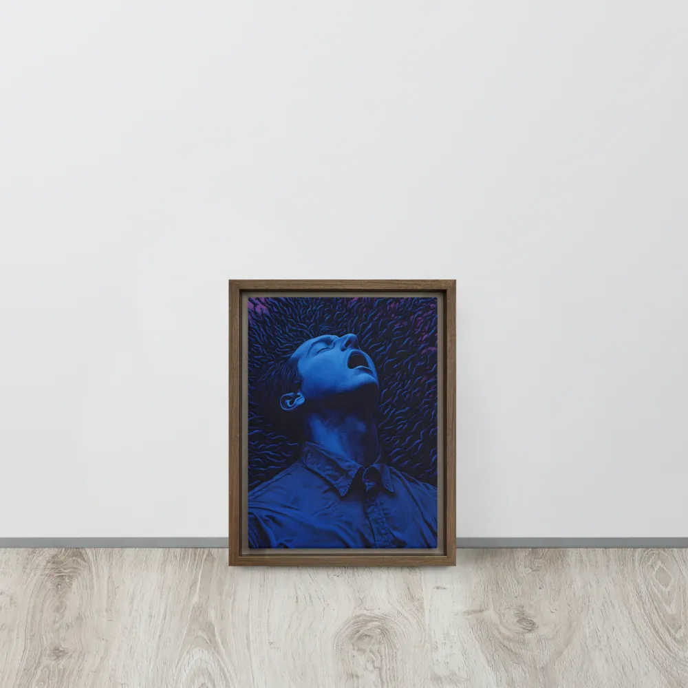Dreams Unbound | Canvas with Brown Frame | 9″×12″