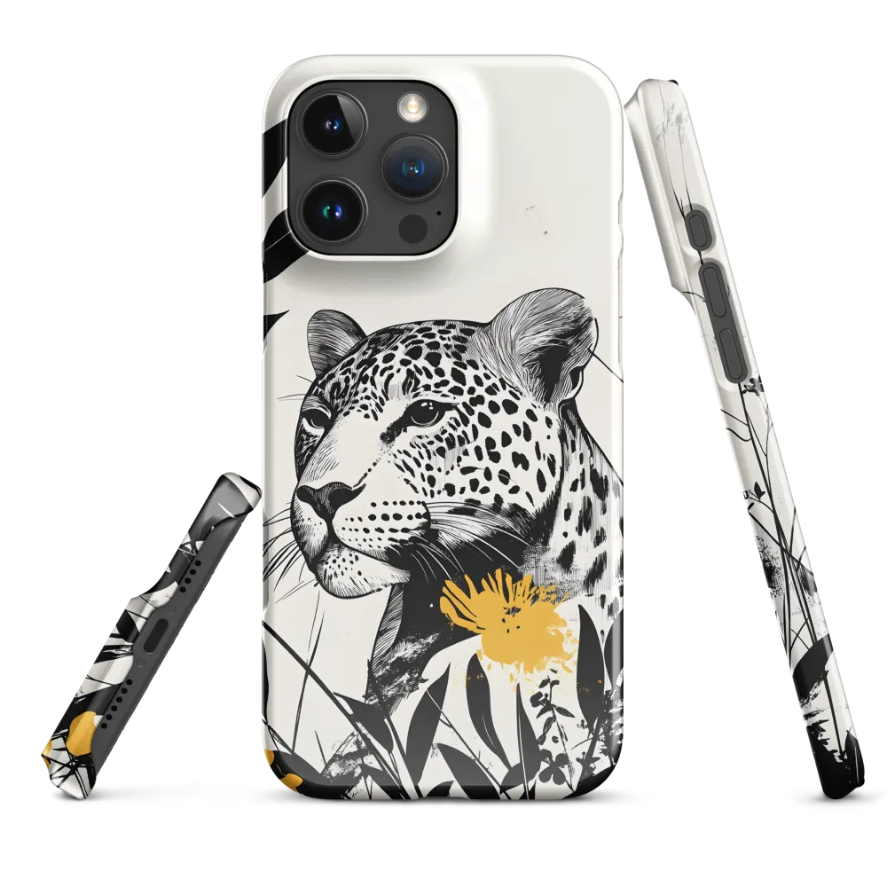 Majestic Leopard Amongst Flora