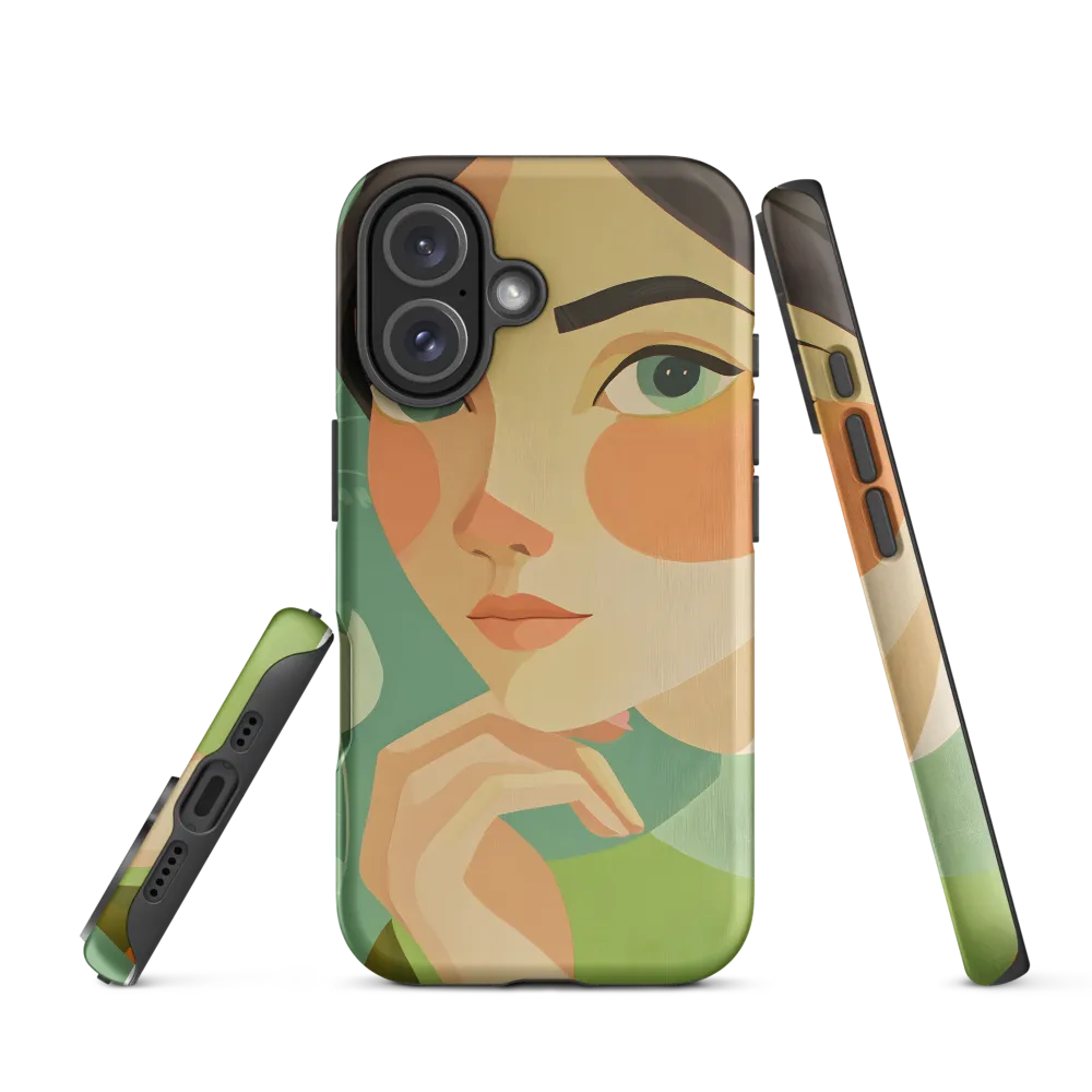 Contemplative Beauty | Phone Case |  16 | Tough Case | Matte