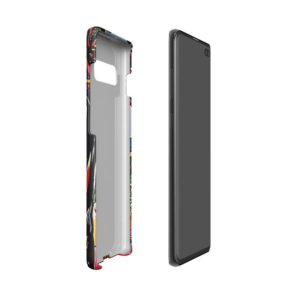 Vibrant Nature's Embrace | Phone Case |  S10 | Snap Case | Matte