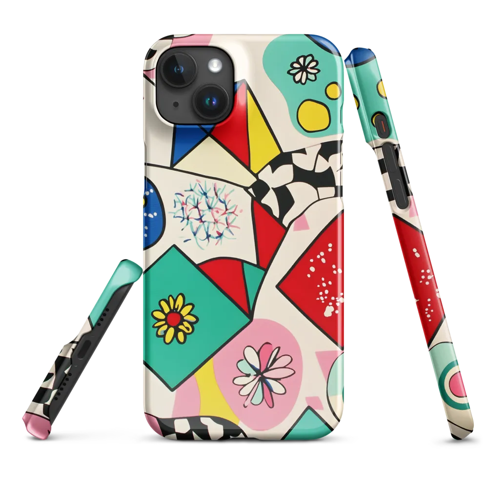 Joyful Geometry: A Playful Dance of Shapes and Colors