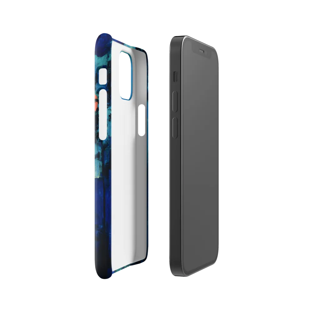 Solitude in Blue | Phone Case |  12 Mini | Snap Case | Glossy