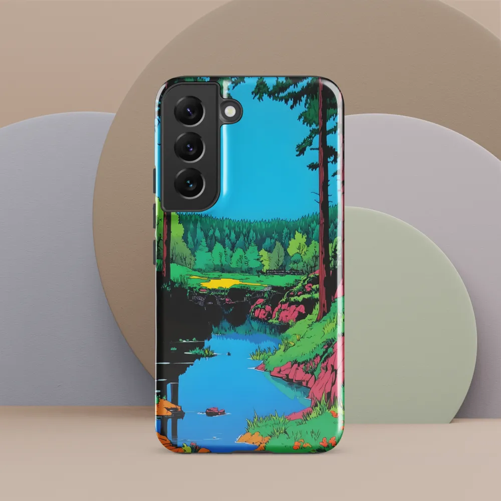 Tranquil Reflections: A Vibrant Landscape
