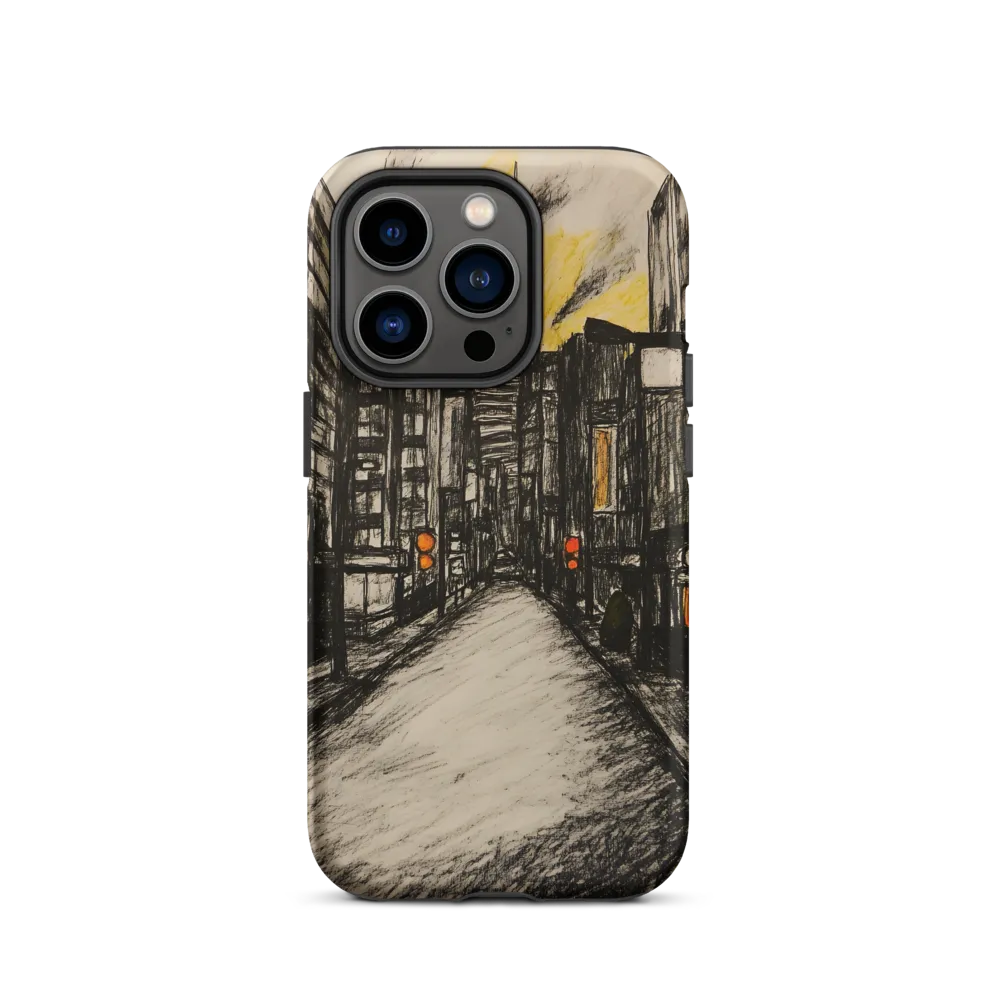 Cityscape of Solitude | Phone Case |  14 Pro | Tough Case | Matte