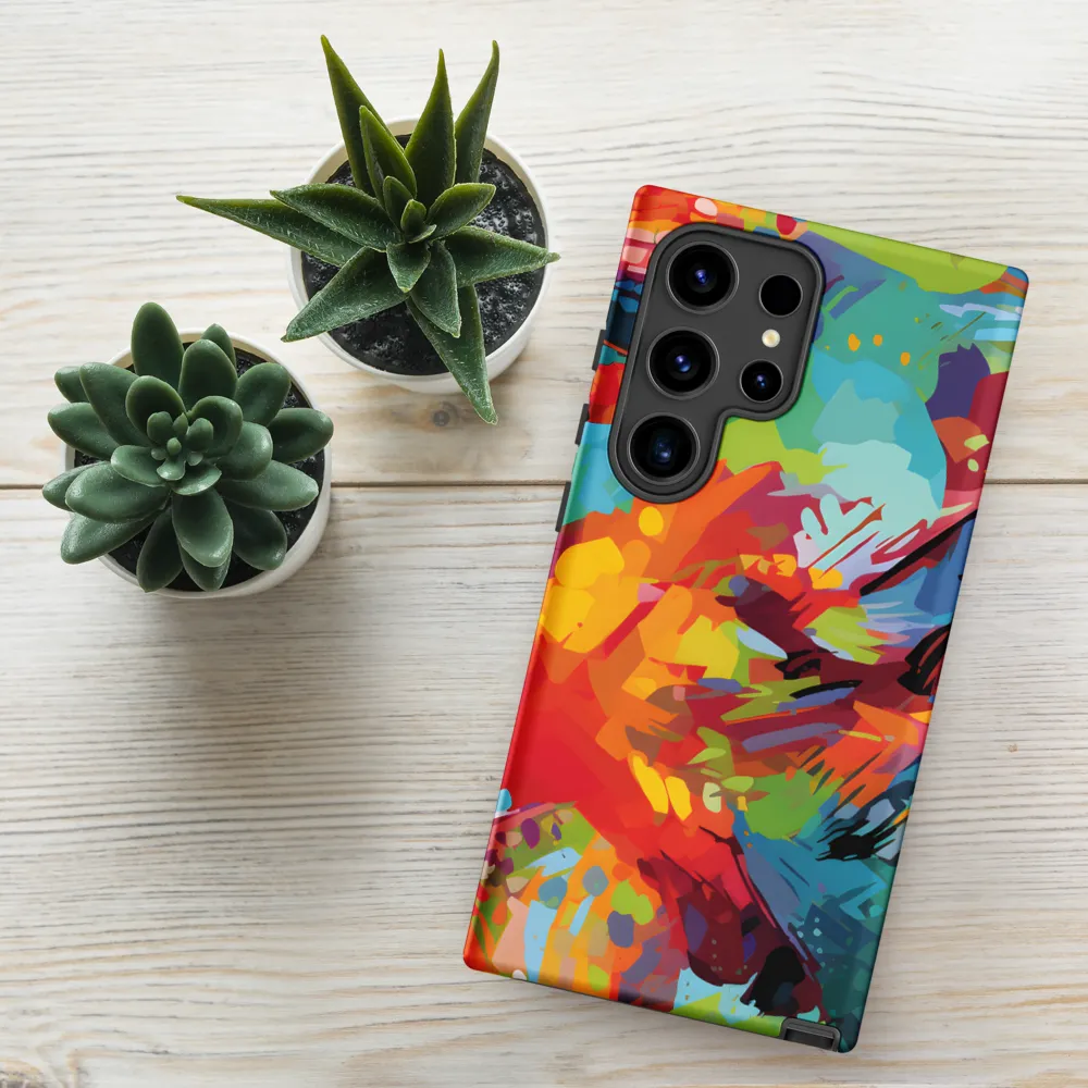 Colorful Lizard: An Abstract Adventure