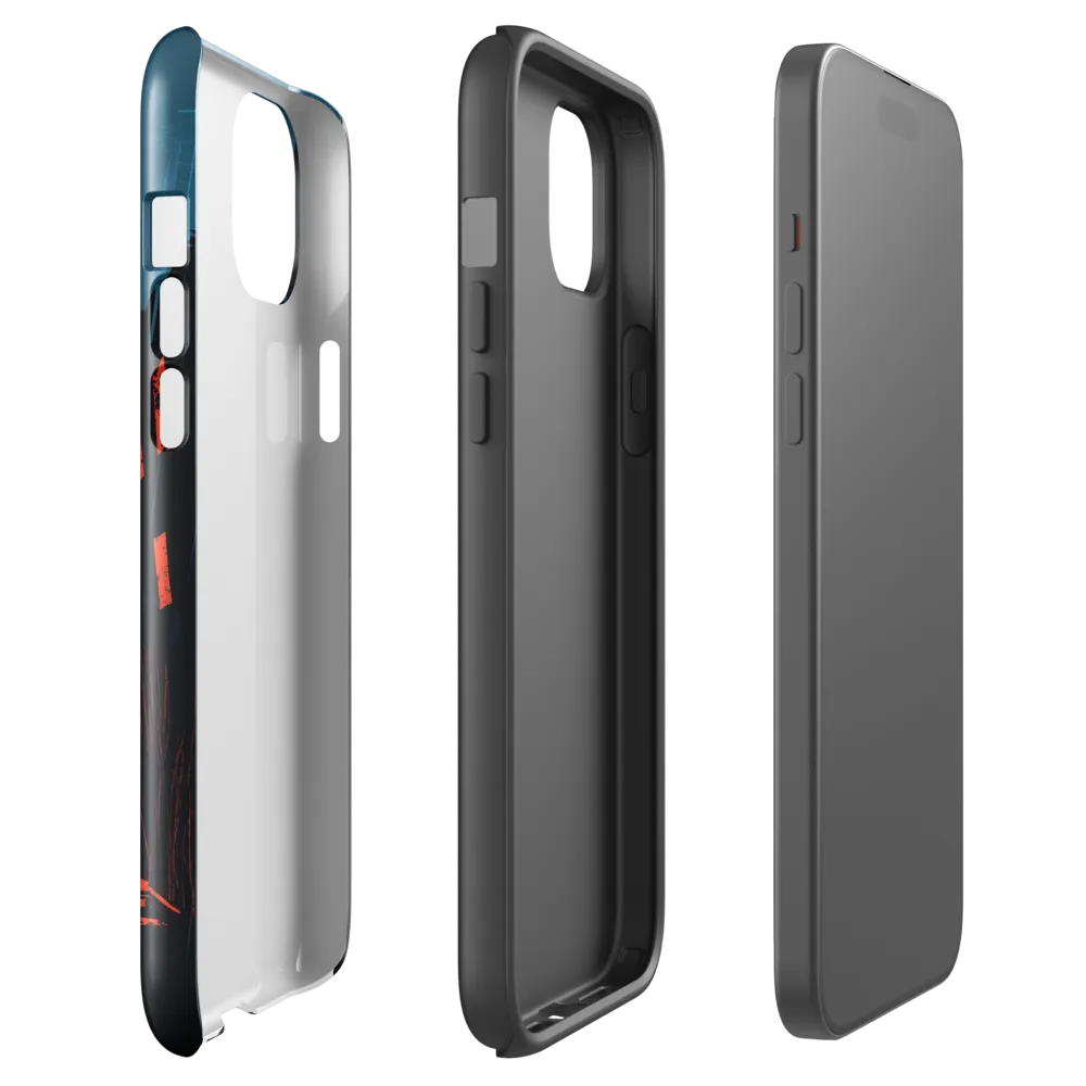 Echoes of an Ominous City | Phone Case |  15 Plus | Tough Case | Glossy