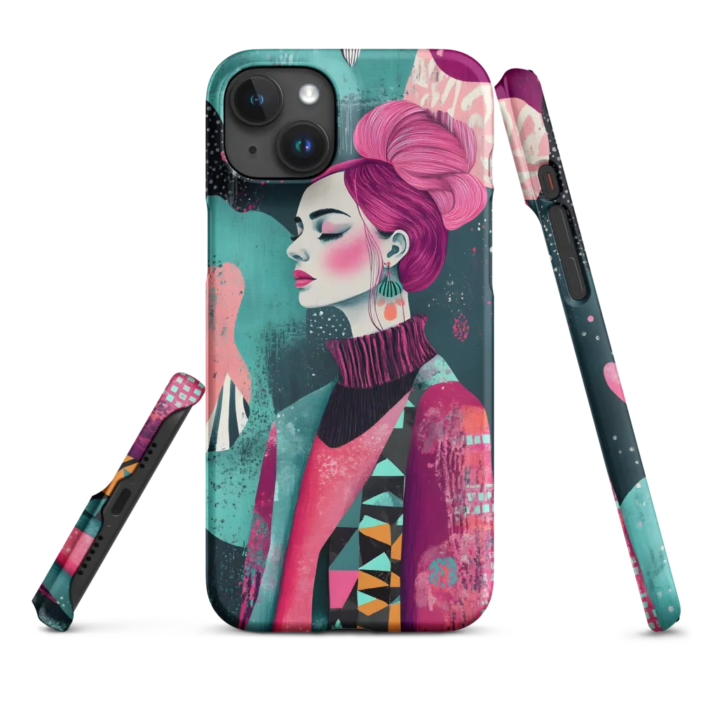 Elegance in Color | Phone Case |  15 Plus | Snap Case | Matte