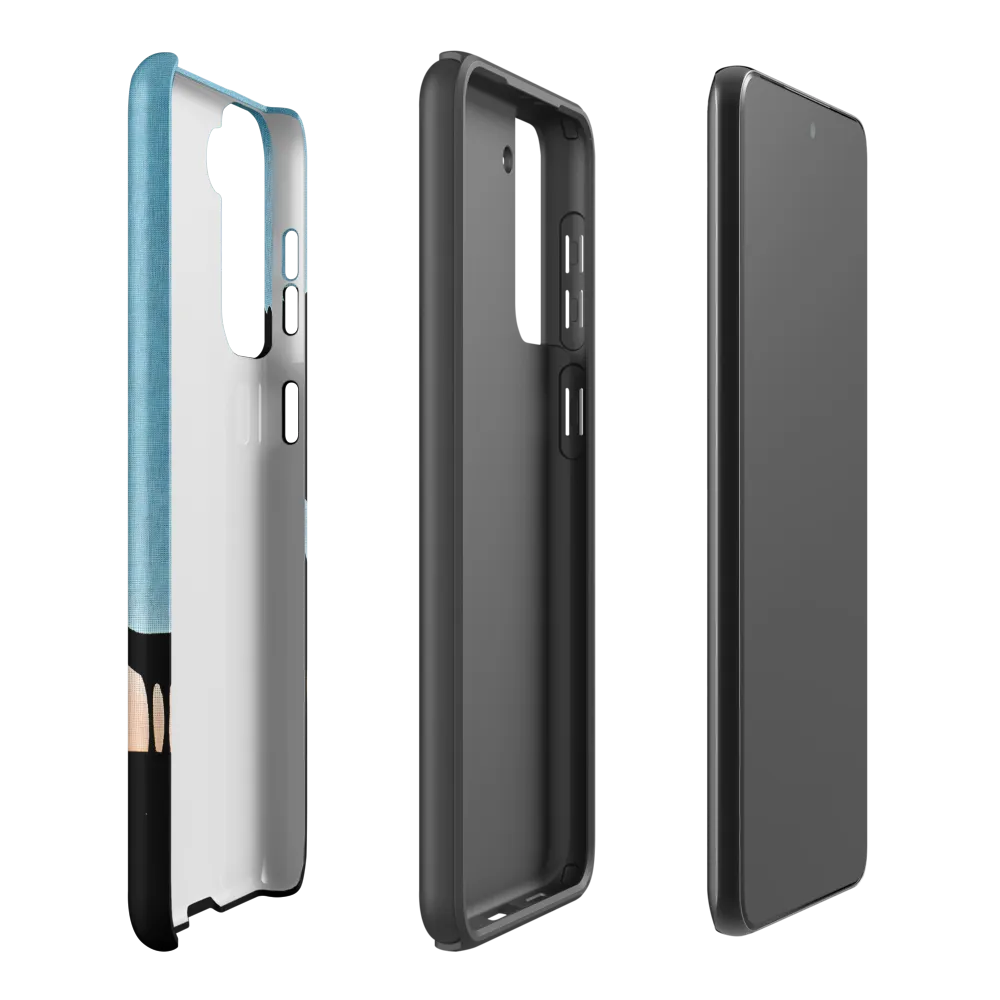 Curiosity in the Silhouette | Phone Case |  S21 Plus | Tough Case | Matte