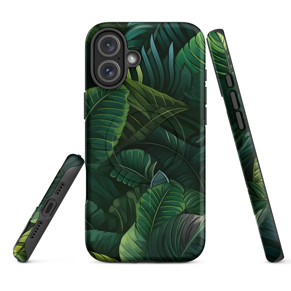Lush Canopy: A Tropical Foliage Study