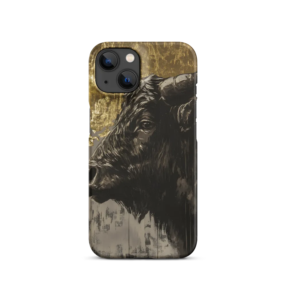 Majestic Bull Against the Golden Horizon