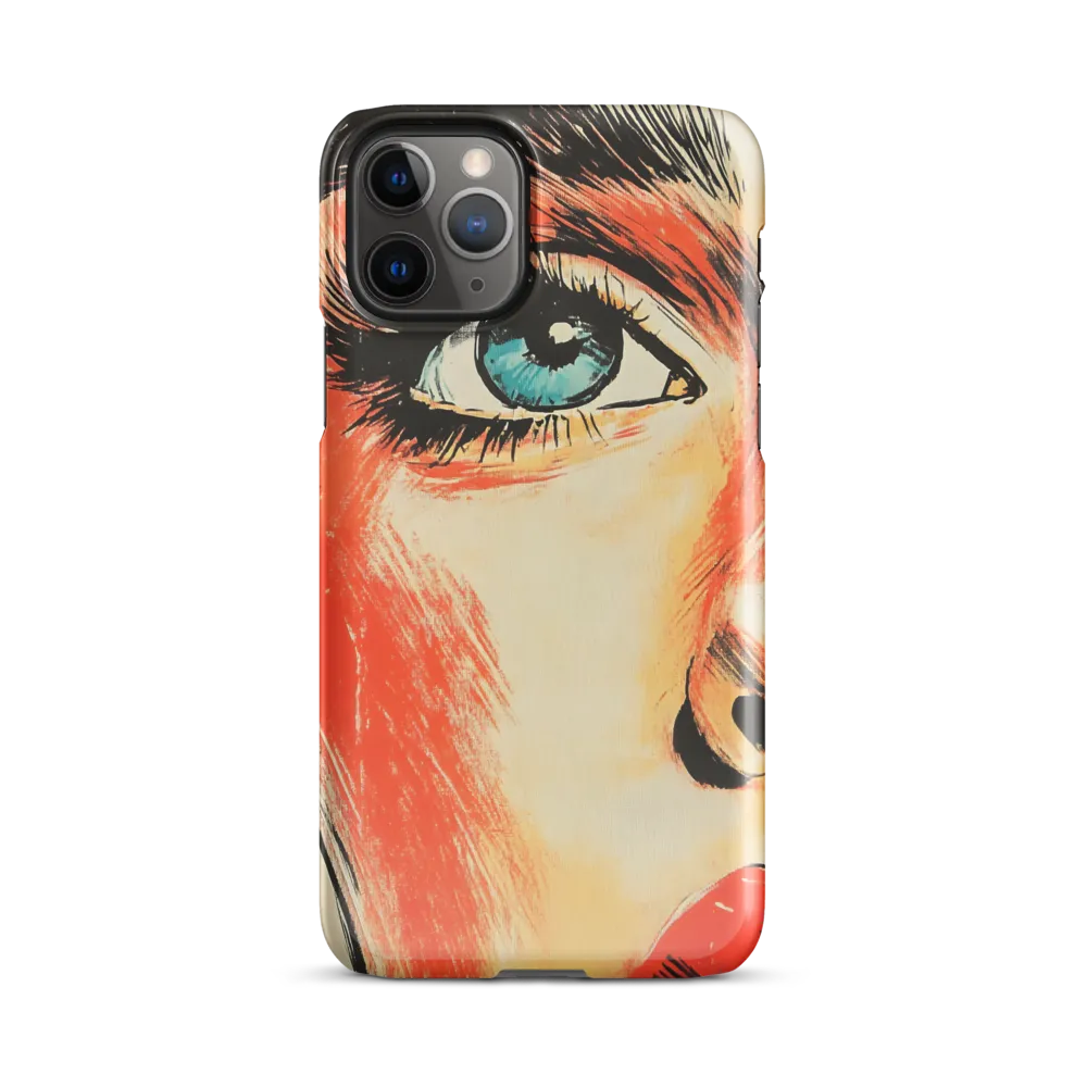 Intense Gaze: A Pop Art Portrait