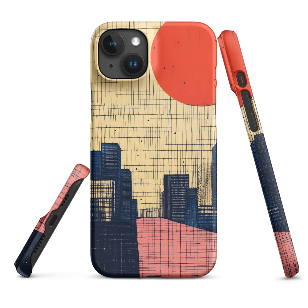 Urban Echoes: A Minimalist Cityscape
