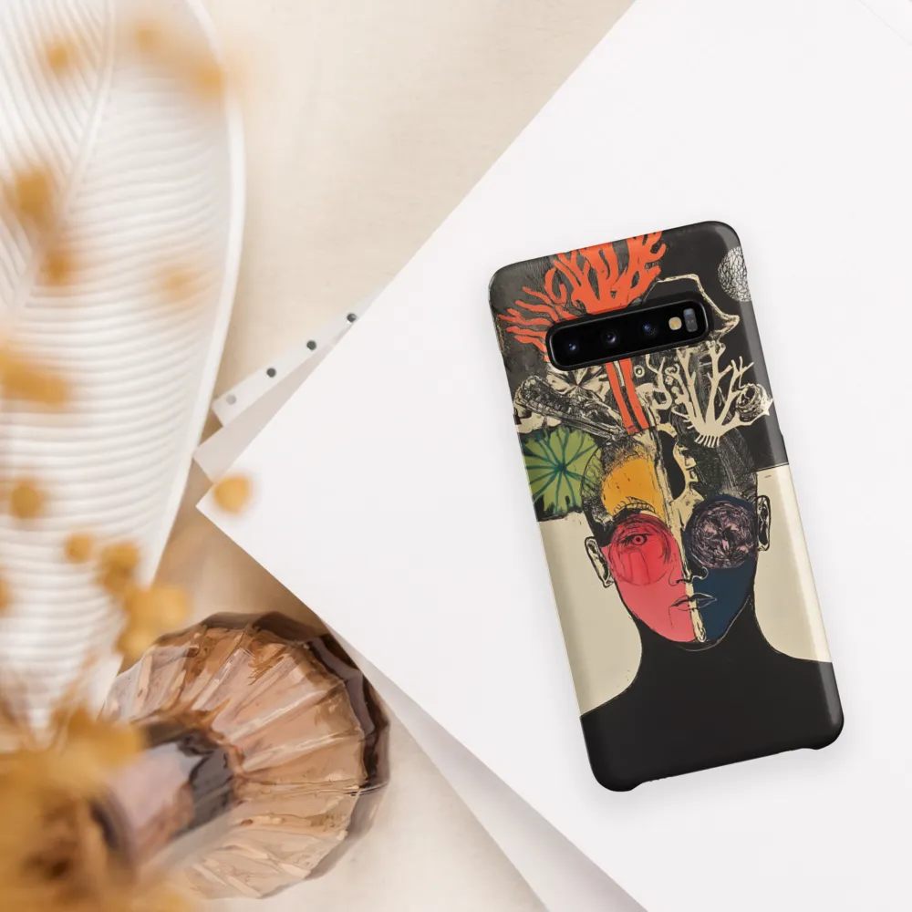 Coral Thoughts | Phone Case |  S10 | Snap Case | Matte