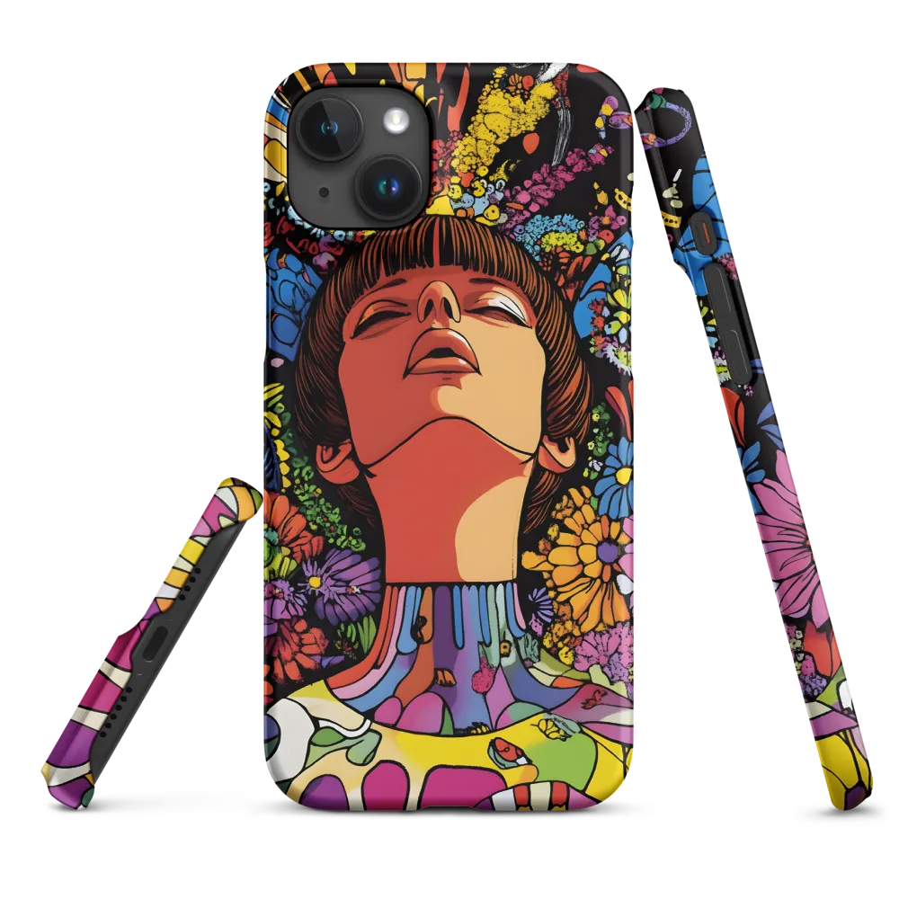 Vibrant Ecstasy: A Psychedelic Portrait