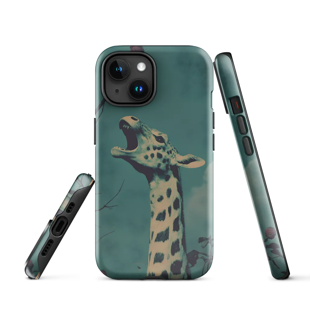 Whispers of the Tall: A Surreal Giraffe Encounter